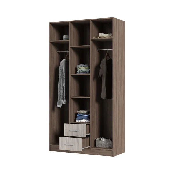 Шкаф 3-х створчатый Гармония ШК-601 М шимо темный/шимо светлый