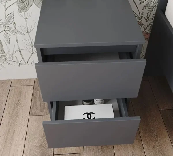 Тумба два ящика Мори ТПМ 400.2 графит Тумба два ящика Мори ТПМ 400.2 графит