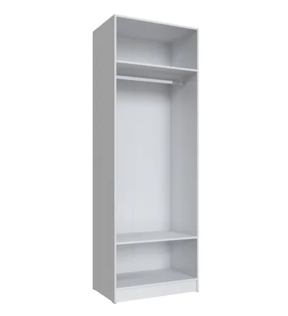 Шкаф Мадрид 0,8 с 2 ящиками белый