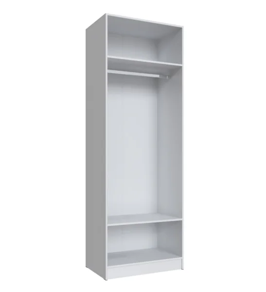 Шкаф Мадрид 0,8 с 2 ящиками белый