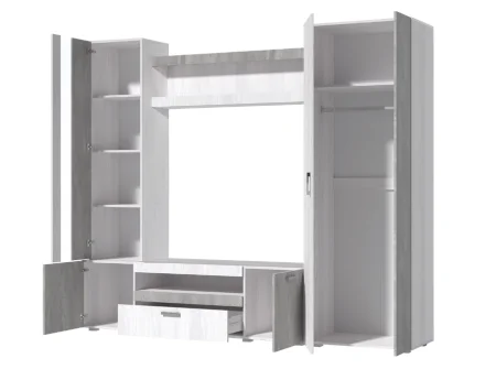 Гостиная Соло анкор светлый/бетонный камень