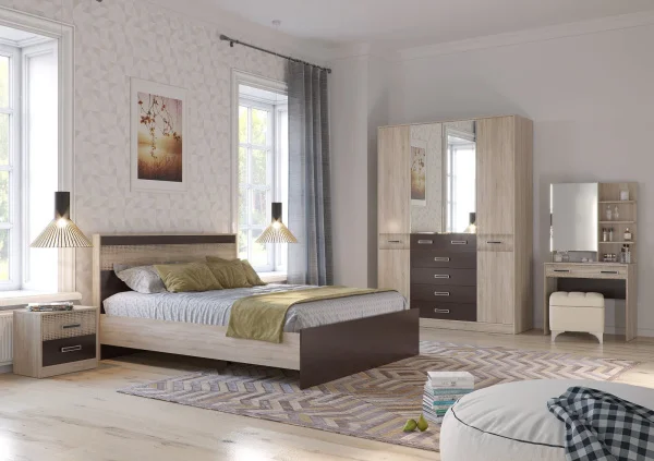 Трюмо Румба 4-2524 дуб сонома/венге Трюмо Румба 4-2524 дуб сонома/венге