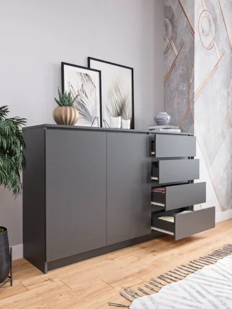 Комод Мори МК 1600.1 графит