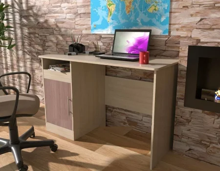 Письменный стол Паскаль дуб атланта/ясень шимо