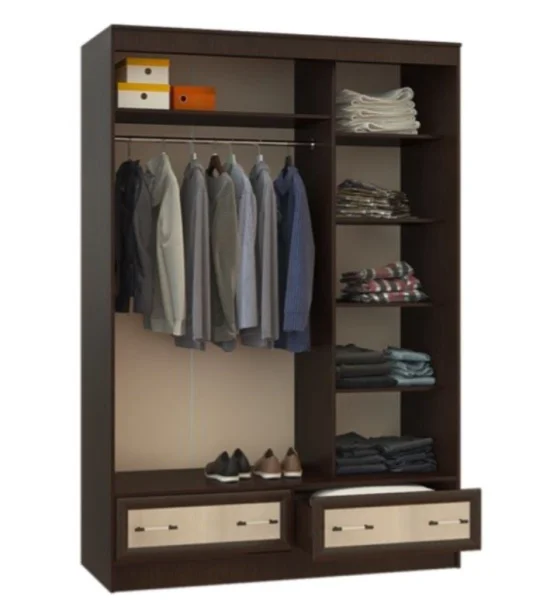 Шкаф-купе Модерн-2 1,35 венге/лоредо