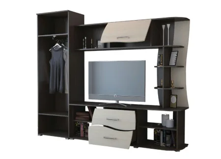 Стенка Капри венге/дуб