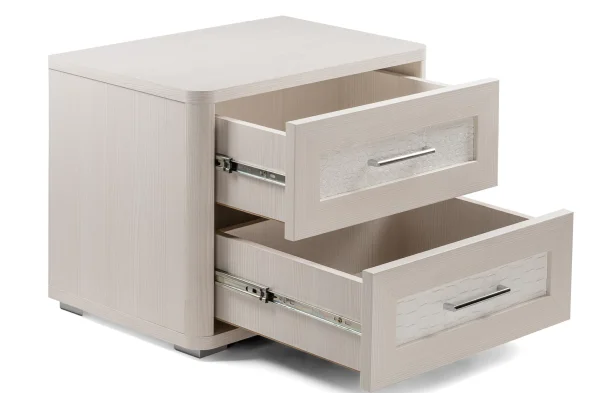 Тумба прикроватная Кэт-4 бодега/caiman белый Тумба прикроватная Кэт-4 бодега/caiman белый