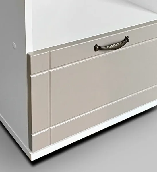 Тумба прикроватная ТПР-3 белый/латте Тумба прикроватная ТПР-3 белый/латте