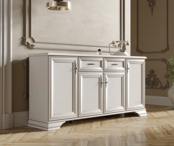 Комод Кентаки KOM4D2S белый Комод Кентаки KOM4D2S белый