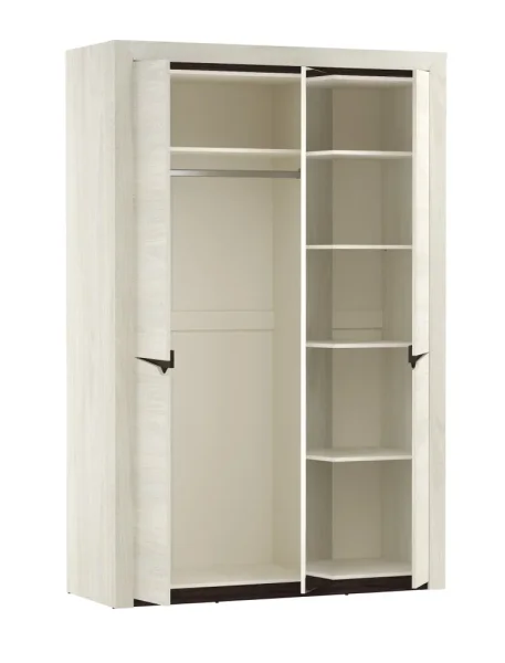 Шкаф для одежды 33.02 Лючия бетон пайн белый