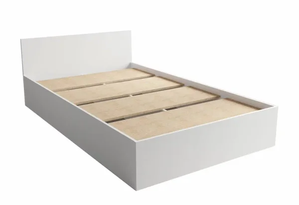 Кровать односпальная Мори КРМ 900.1 белый Кровать односпальная Мори КРМ 900.1 белый