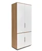 Шкаф для одежды ШК-19 дуб сонома/белый