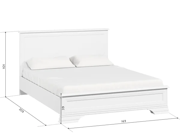 Кровать Кентаки LOZ 160x200 белый Кровать Кентаки LOZ 160x200 белый