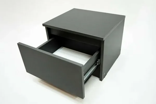 Тумба прикроватная Охта Лайт 400 графит Тумба прикроватная Охта Лайт 400 графит