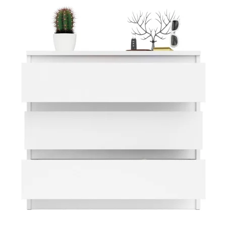 Комод три ящика МК 800.1 белый
