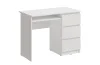 Стол письменный Челси белый/белый глянец