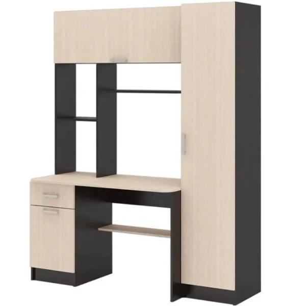 Стол компьютерный №7 венге/дуб белфорт