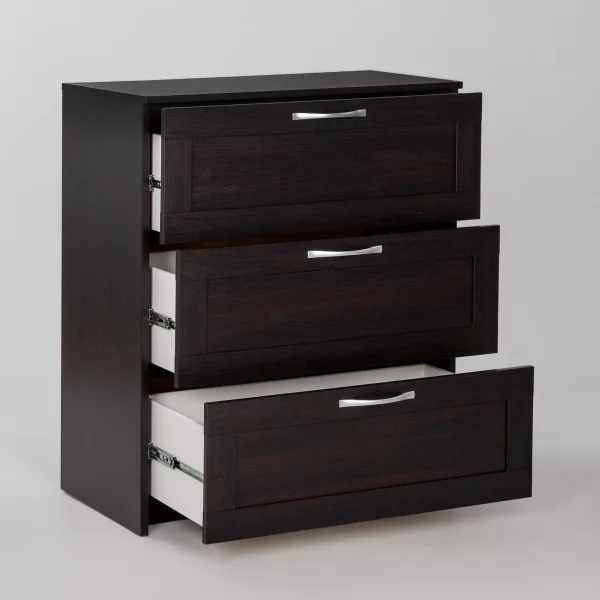 Комод Сириус 3 ящика венге Комод Сириус 3 ящика венге