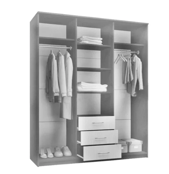 Шкаф-купе Маэстро сандал светлый