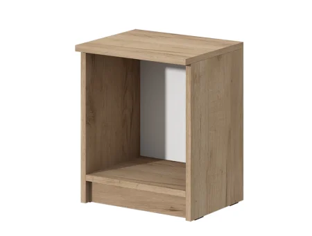 Тумба прикроватная Эконом дуб крафт золотой/белый