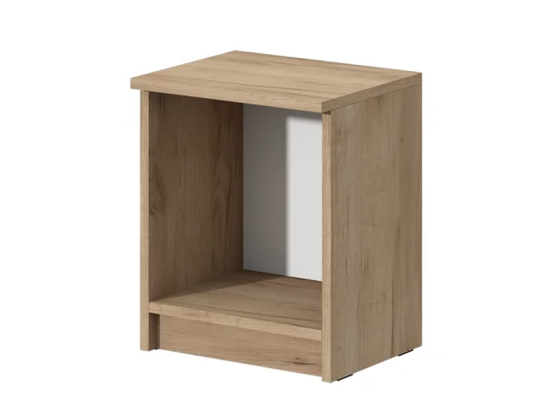 Тумба прикроватная Эконом дуб крафт золотой/белый