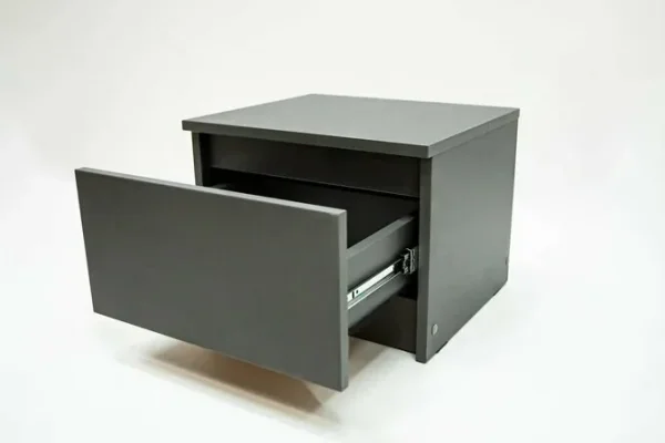 Тумба прикроватная Охта Лайт 400 графит Тумба прикроватная Охта Лайт 400 графит