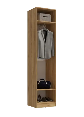 Пенал Роджинамиф дуб крафт/белый глянец