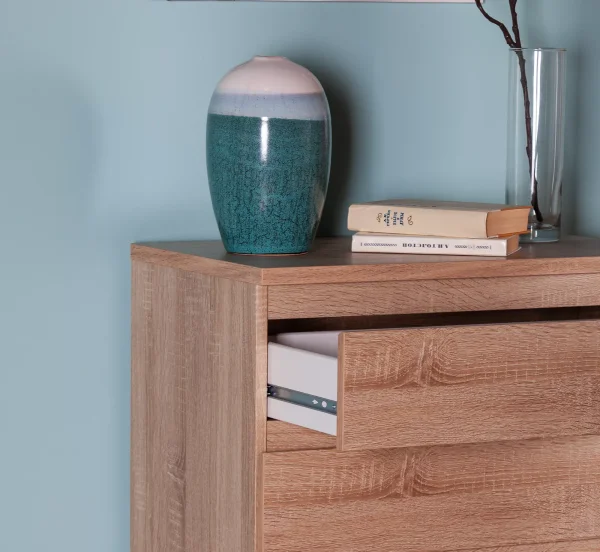 Комод Кастор 5 ящиков дуб сонома Комод Кастор 5 ящиков дуб сонома