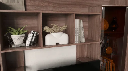 Стенка Венеция ясень шимо темный/ясень шимо светлый