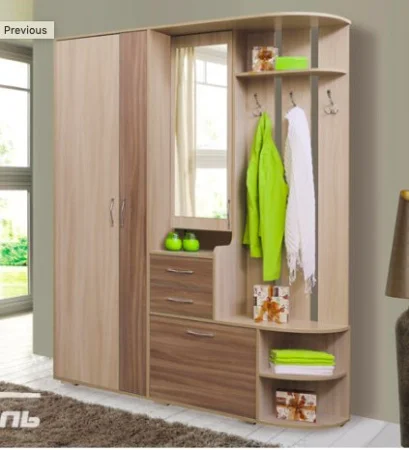 Прихожая Берта ясень шимо темный/ясень шимо светлый Прихожая Берта ясень шимо темный/ясень шимо светлый