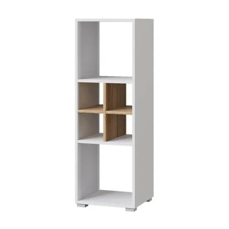 Стеллаж Лайт Бокс-3 дуб крафт золотой/белый