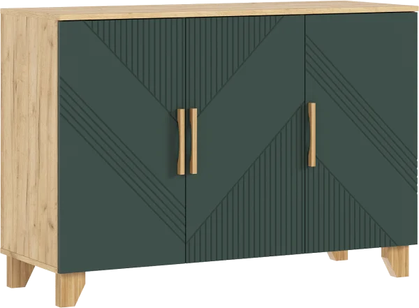 Комод Ирис 1200 браш мени грин/дуб крафт Комод Ирис 1200 браш мени грин/дуб крафт