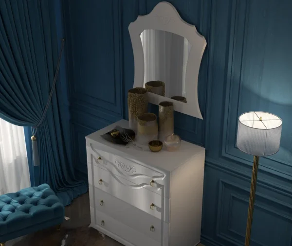 Комод Престиж белый Комод Престиж белый