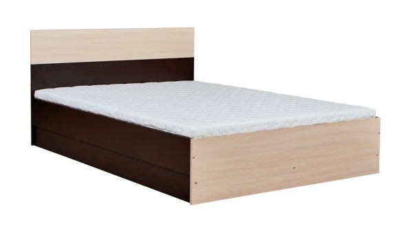 Кровать Юнона венге/дуб молочный Кровать Юнона венге/дуб молочный