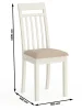 Стул Гольф-11 слоновая кость, ткань велюр бежевый 05