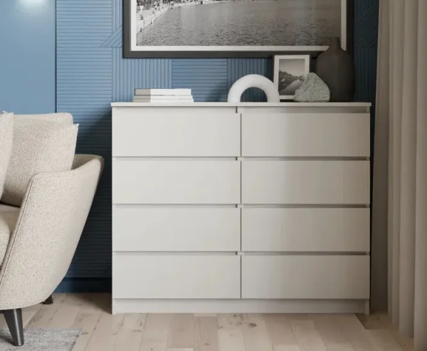 Комод Мори МК 1200.8 сатин Комод Мори МК 1200.8 сатин