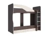 Кровать 2-х ярусная Мийа венге/дуб молочный Кровать 2-х ярусная Мийа венге/дуб молочный