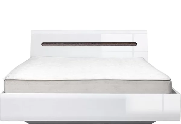 Кровать Ацтека LOZ160 белый глянец Кровать Ацтека LOZ160 белый глянец