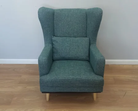 Кресло Томас синий (рогожка Милана-13)