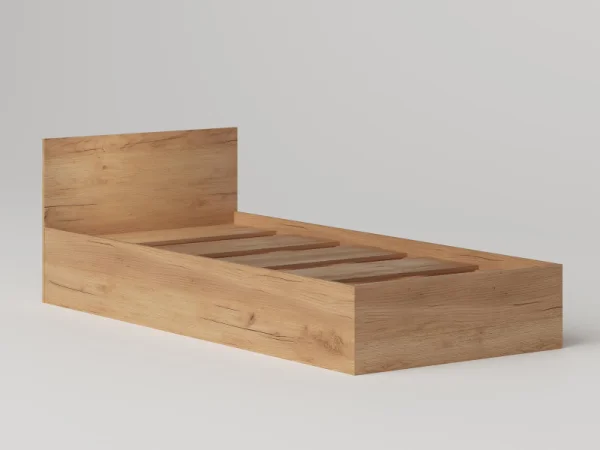 Кровать Охта Лайт дуб вотан Кровать Охта Лайт дуб вотан