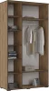 Шкаф 3-х створчатый Норд 1200 дуб крафт