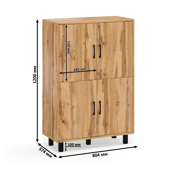 Комод 126-804 дуб вотан Комод 126-804 дуб вотан