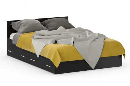 Кровать Стандарт с ящиками венге