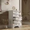 Комод пять ящиков Кентаки KOM5S белый