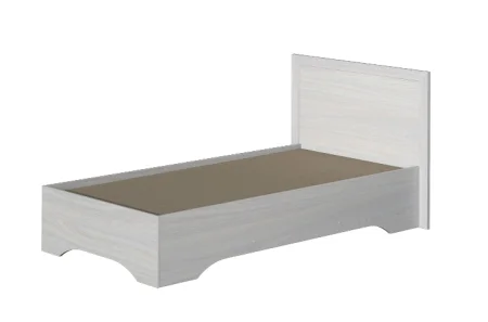 Кровать Алисия 0,9 анкор светлый