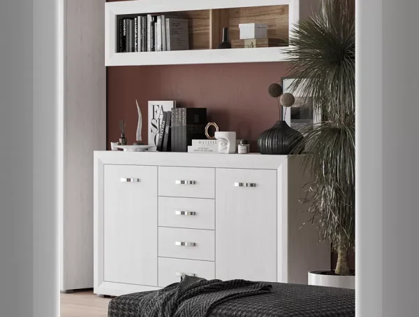 Тумба Мальта KOM2D4S лиственница сибирская/орех лион Тумба Мальта KOM2D4S лиственница сибирская/орех лион