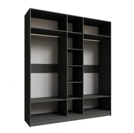 Шкаф Мадрид 2,0 без зеркала графит серый