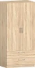 Шкаф 2-х дверный с ящиками Лотос 8.024 дуб сонома