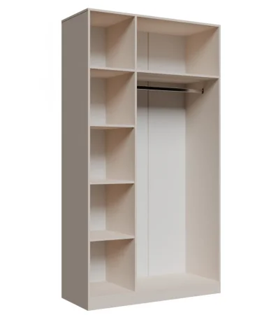 Шкаф 3-х дверный Пальма 1200 сатин