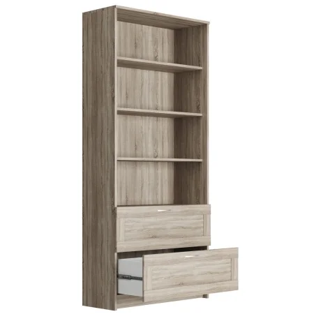 Стеллаж Сириус 2 ящика 78х190 дуб сонома